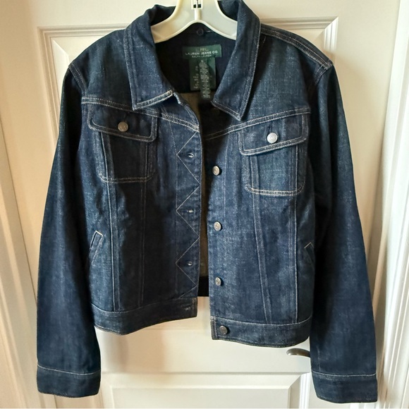 Ralph Lauren Dark Blue Jean Jacket - Picture 1 of 3